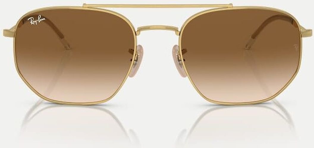 Lunettes de soleil irrÃ©guliÃ¨res Ã  verres marron - DorÃ© arista DorÃ© L unisex - Ray Ban - Modalova
