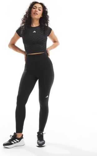 Adidas Running - Own The Run - Legging 7/8e avec poche pour tÃ©lÃ©phone - Noir Noir L female - Adidas Performance - Modalova