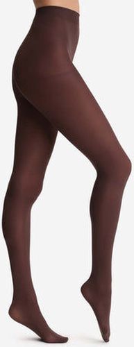 Collant chocolat opaque velouté Style 50D Marron 1/2 - Dim - Modalova