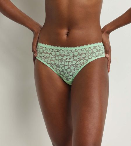 Culotte midi en dentelle florale Vert d'eau Daisy Lace VERT D'EAU 40 - Dim - Modalova