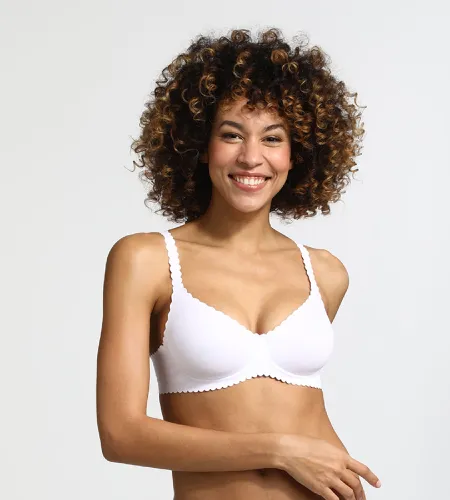 Soutien-gorge corbeille avec armatures blanc Body Touch BLANC 95B - Dim - Modalova