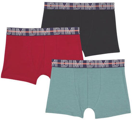 Lot de 3 boxers garçon en coton stretch Bleu Eco Classic - Masculin - Taille 16 16 - Dim - Modalova