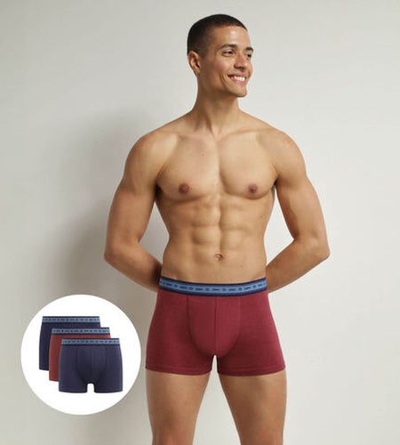 Lot de 3 boxers en coton bio Denim Good - Masculin - Taille 4 4 - Dim - Modalova