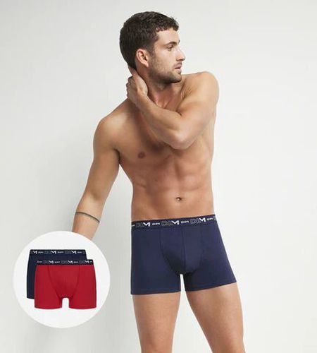 Lot de 2 boxers ceinture graphique Coton Stretch 3 - Dim - Modalova