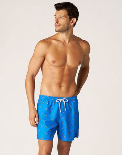 Short de bain royal motif perroquets - Masculin - Taille 1 1 - Dim - Modalova