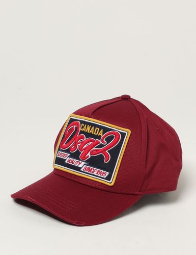 Chapeau couleur Bordeaux OS - Dsquared2 - Modalova