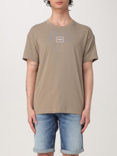 T-Shirt HUGO Homme couleur Boue S - Hugo Boss - Modalova