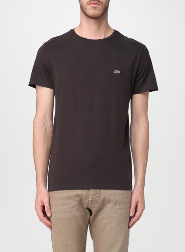 T-Shirt couleur Marron 7 - Lacoste - Modalova