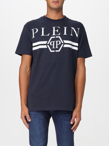 T-Shirt couleur Bleu Marine L - Philipp Plein - Modalova