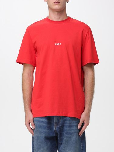 T-Shirt MSGM Homme couleur Rouge XL - Msgm - Modalova