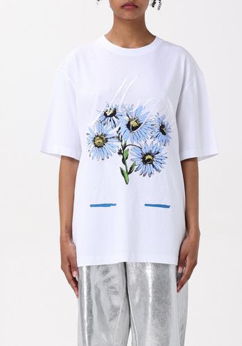 T-Shirt MSGM Femme couleur Blanc S - Msgm - Modalova