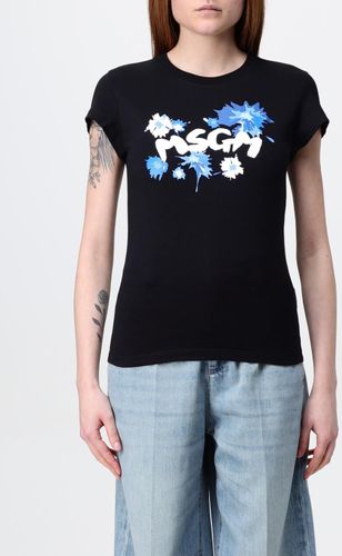 T-Shirt MSGM Femme couleur Noir XS - Msgm - Modalova