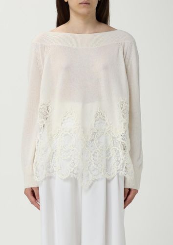 Pull couleur Jaune Crème 40 - Ermanno Scervino - Modalova