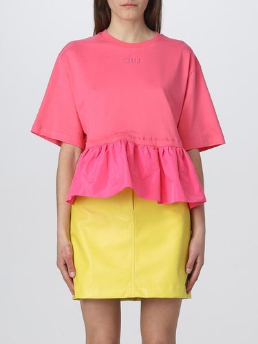 T-Shirt couleur Fuchsia L - Msgm - Modalova