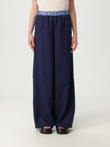 Pantalon couleur Bleu Marine 38 - Marni - Modalova