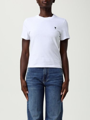 T-Shirt couleur Blanc XS - AMI PARIS - Modalova