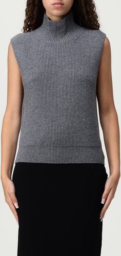 Gilet DONDUP Femme couleur Gris 40 - Dondup - Modalova