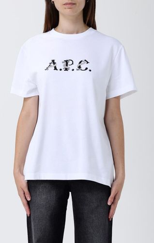 T-Shirt A. P.C. couleur Blanc L - A.P.C. - Modalova