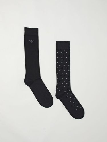 Chaussettes EMPORIO ARMANI UNDERWEAR couleur Bleu OS - Giorgio Armani - Modalova