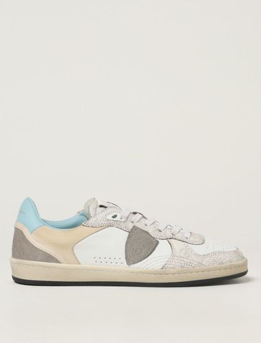 Baskets couleur Blanc 44 - Philippe Model - Modalova
