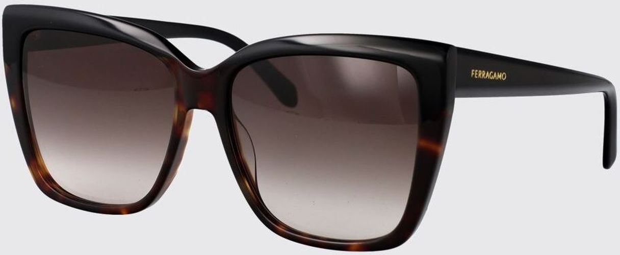 Lunettes De Soleil couleur Noir 1 58 - Ferragamo - Modalova