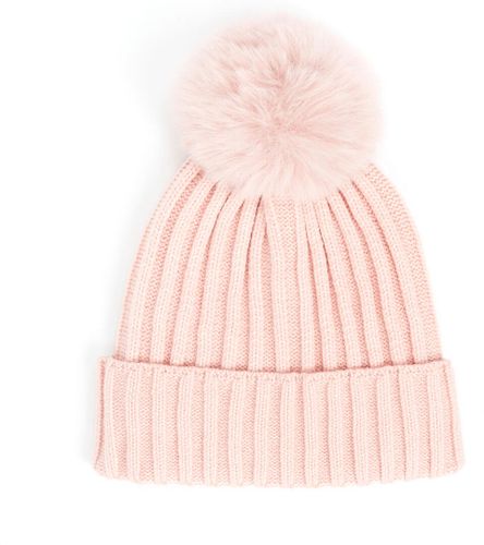Bonnet Côtelé Uni à Pompon - 3 coloris - Unisexe - Taille unique - coton - Draeger - Modalova