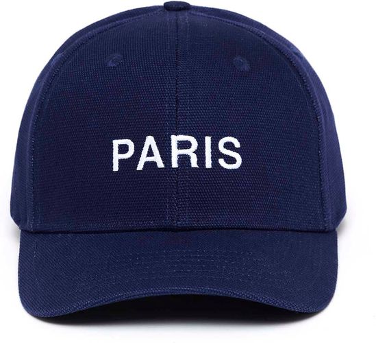 Casquette Brodée Paris - Bleu - Draeger - Modalova