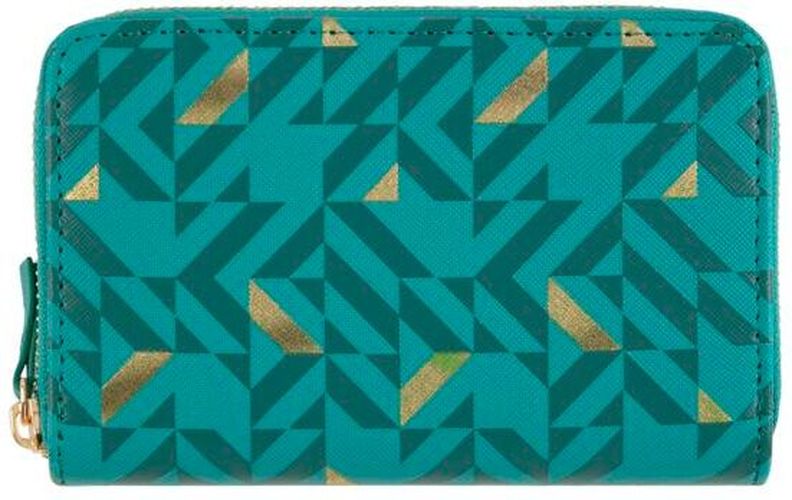 Portefeuille - vert turquoise doré - Draeger - Modalova