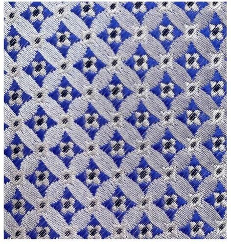 Cravate en Soie Jacquard - Bleu - Draeger - Modalova
