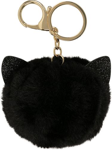 Porte-clés peluche Chat noir - Draeger - Modalova