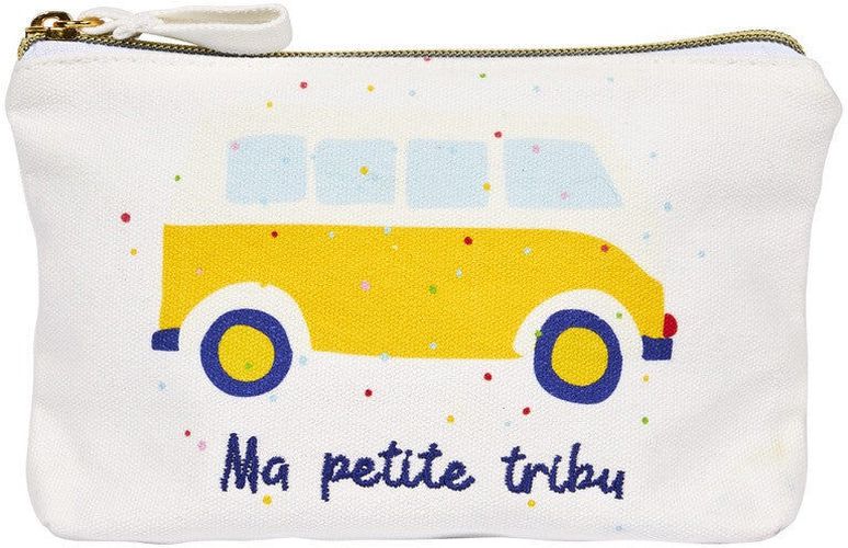 Pochette coton Ma petite tribu - Draeger - Modalova