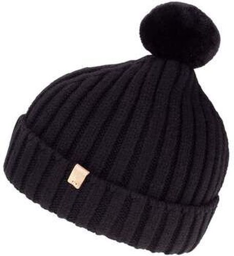 Bonnet Bonnet à pompon torsades Noir Noir - Isotoner - Modalova