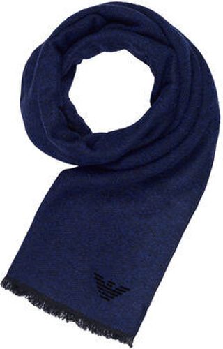 Echarpe Emporio Armani Foulard Bleu - Giorgio Armani - Modalova