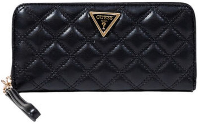Portefeuille GIULLY II SLG LARGE ZIP AROUND SWQG96 73146 Noir - Guess - Modalova