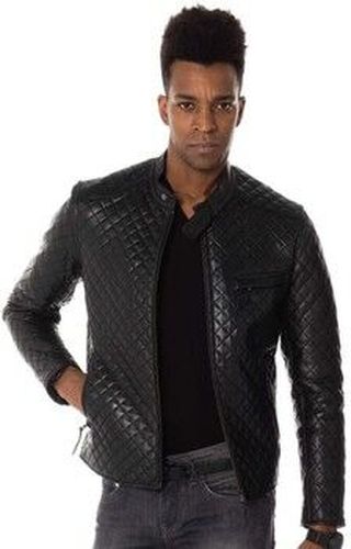 Veste TOP MAN QUILT BLACK ZZ Noir - Serge pariente - Modalova
