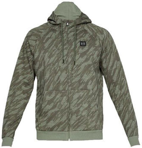 Veste RIVAL FLEECE CAMO FZ Vert - Under armour - Modalova
