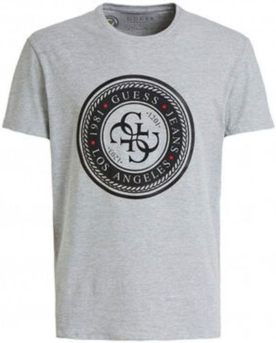 Polo T Shirt Academy gris clair M94I54 Gris - Guess - Modalova