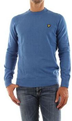 Pull Lyle & KN821V CREW NECK-W584 SPRING BLUE Bleu - Scott - Modalova