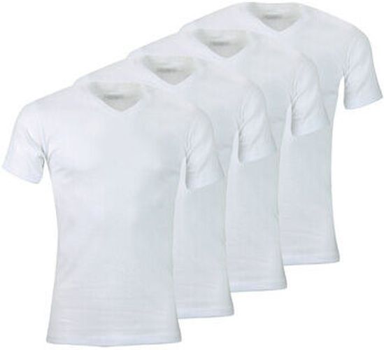 T-shirt Tee-shirts, lot de 4, col V, Eco Pack Blanc - Athena - Modalova
