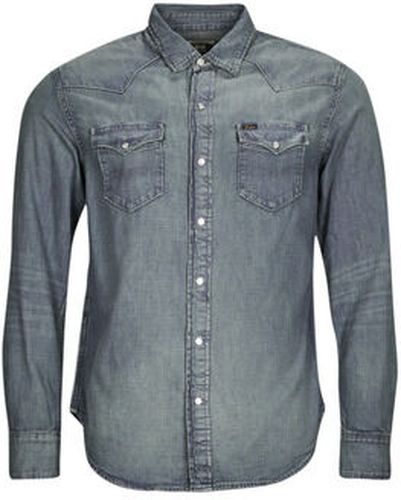Chemise Polo CHEMISE WESTERN EN DENIM Bleu - Ralph Lauren - Modalova