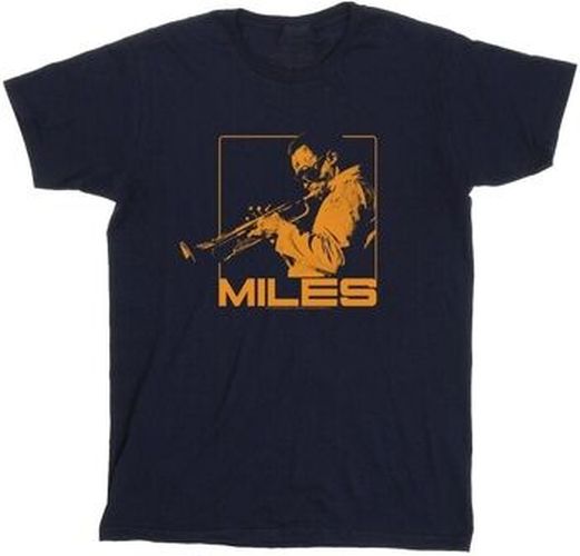 T-shirt Miles Davis BI38517 Bleu - Miles Davis - Modalova