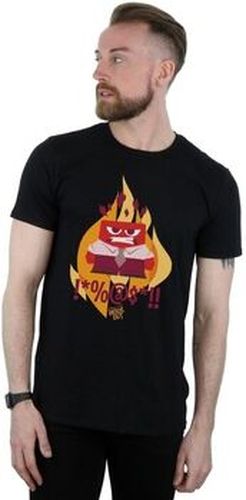 T-shirt Inside Out Fired Up Noir - Disney - Modalova