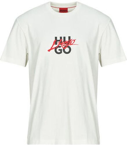 T-shirt HUGO Dlongny Blanc - Hugo Boss - Modalova