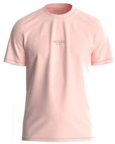 T-shirt M2YI72 I3Z14 AIDY-A61D SUNWASH PINK Rose - Guess - Modalova