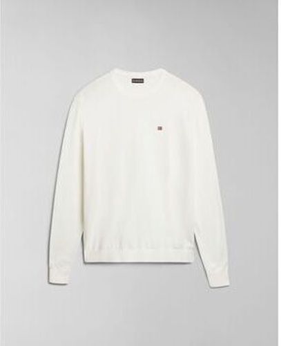 Pull DECATUR 5 NP0A4HUW-N1A WHITE WHISPER Blanc - Napapijri - Modalova