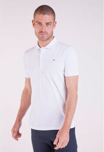 T-shirt POLOESS 03 - Polo jersey avec logo brodé Blanc - Camberabero - Modalova