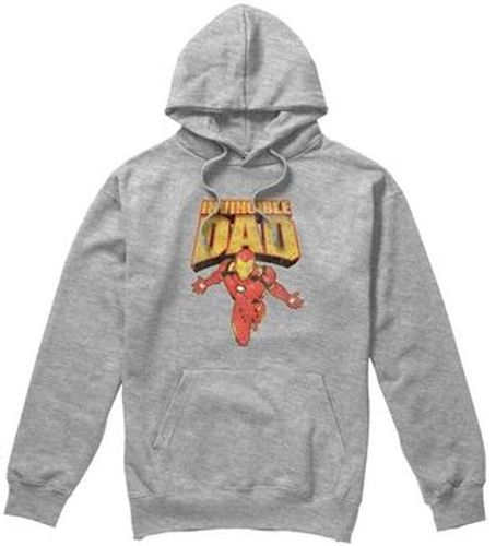 Sweat-shirt Invincible Dad Gris - Iron Man - Modalova