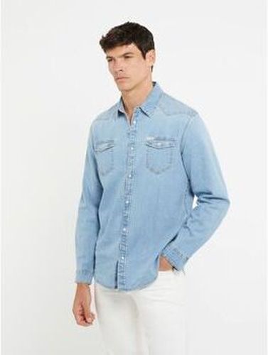 Chemise M4GH02 D3PF5 TRUCKEE-M3D1 Bleu - Guess - Modalova