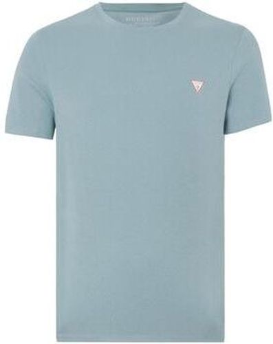 T-shirt Cn ss core tee str Bleu - Guess - Modalova