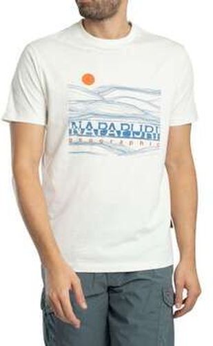 T-shirt T-shirt décontracté Buti Blanc - Napapijri - Modalova